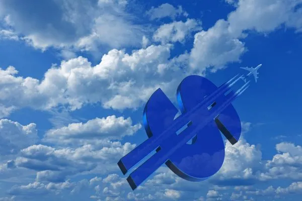 dollar, clouds, plane-7586701.jpg